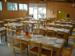 Le restaurant scolaire de Castelculier.